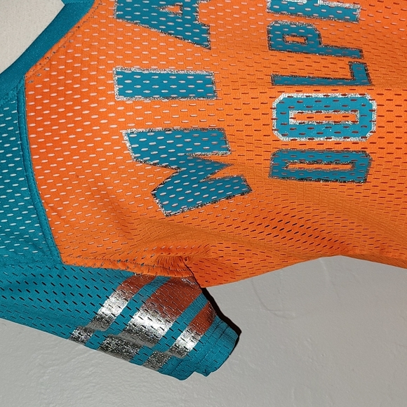 NWT Miami Dolphins NFL Ladies V Neck Jersey - Picture 4 of 12